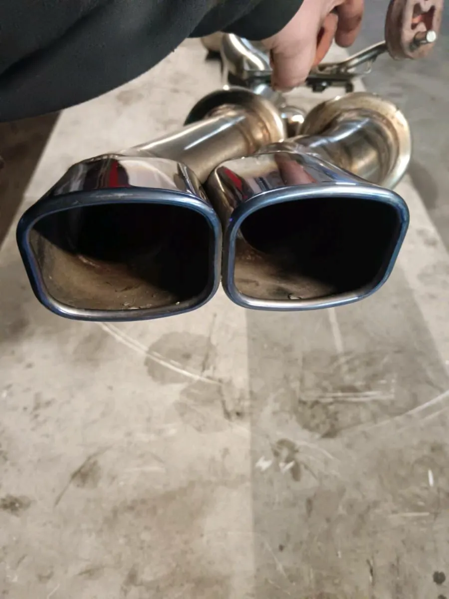 3" stainless racing exhaust system - Image 1