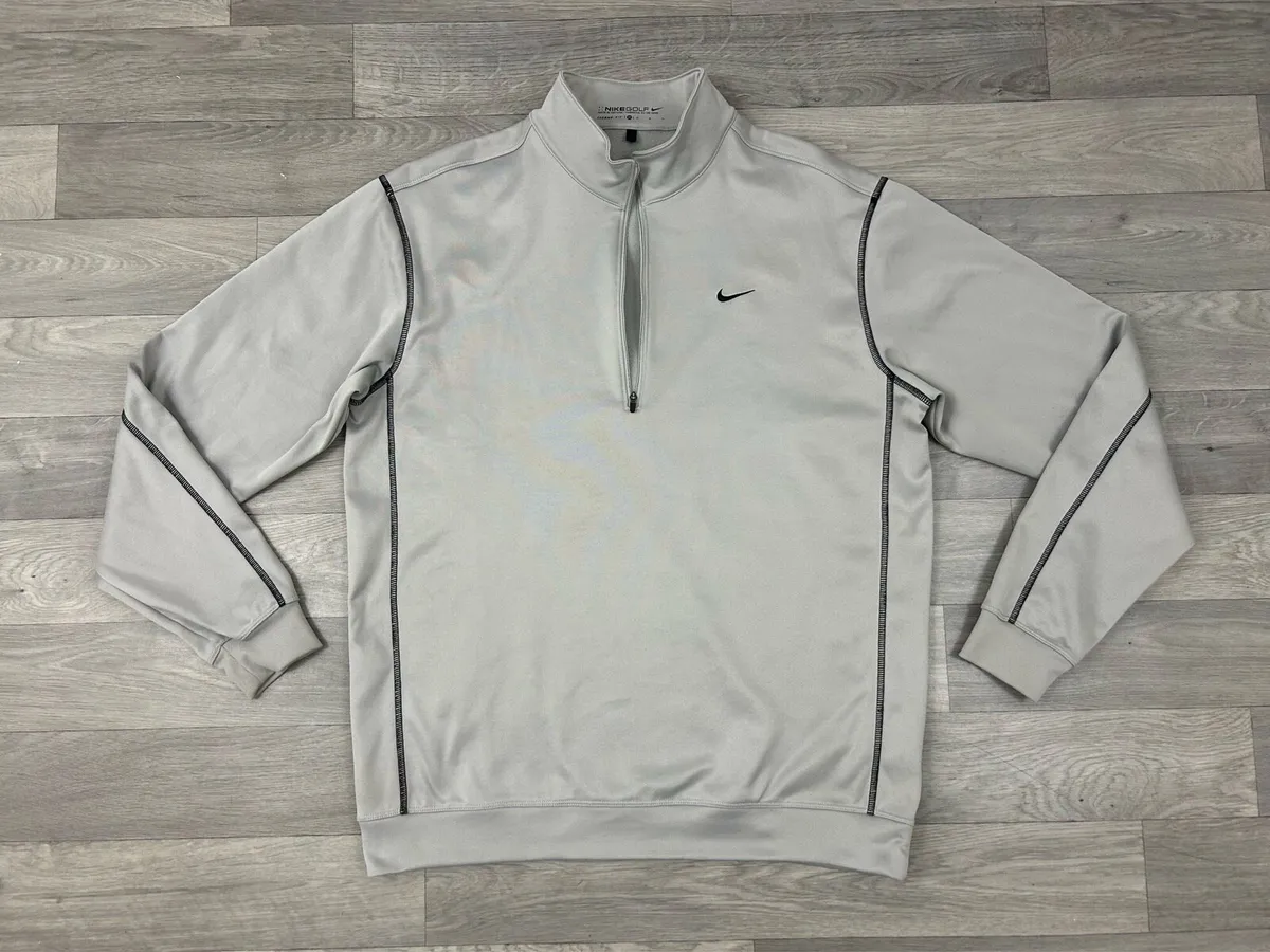 Nike Golf Half Zip Jumper Mens Medium - Image 1