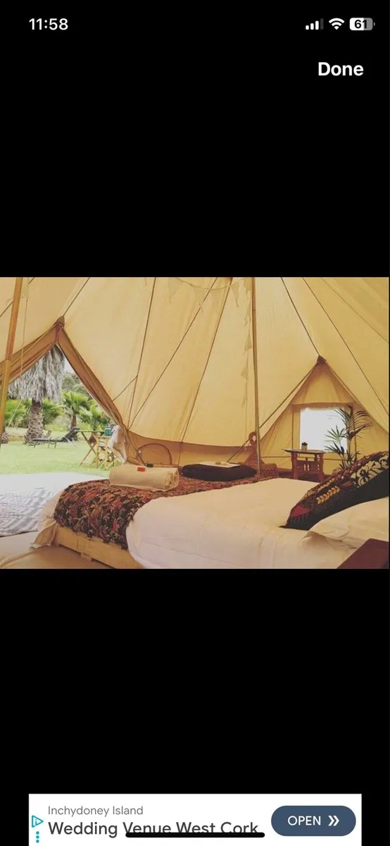 Full 100 % Full Canvas Professional Bell Tents - Image 4