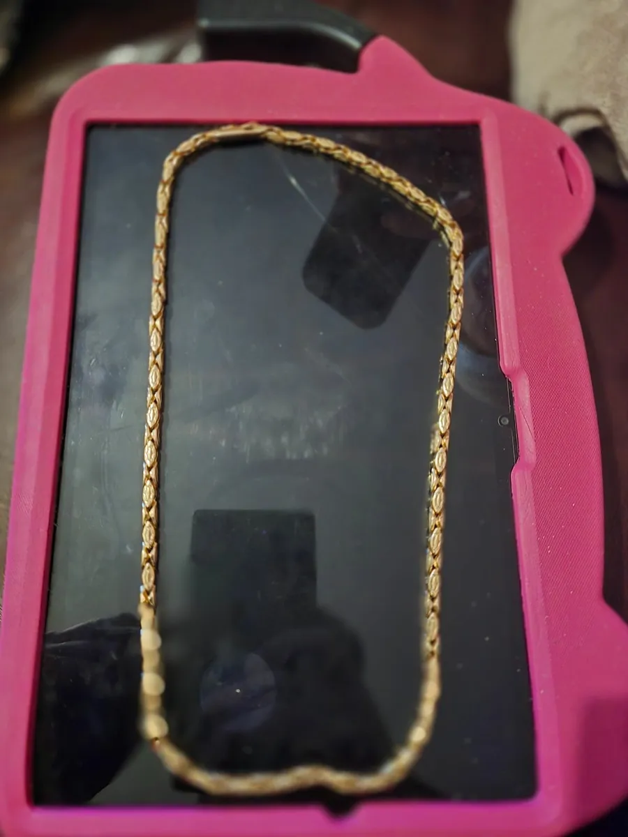 Gold 585 necklace - Image 4