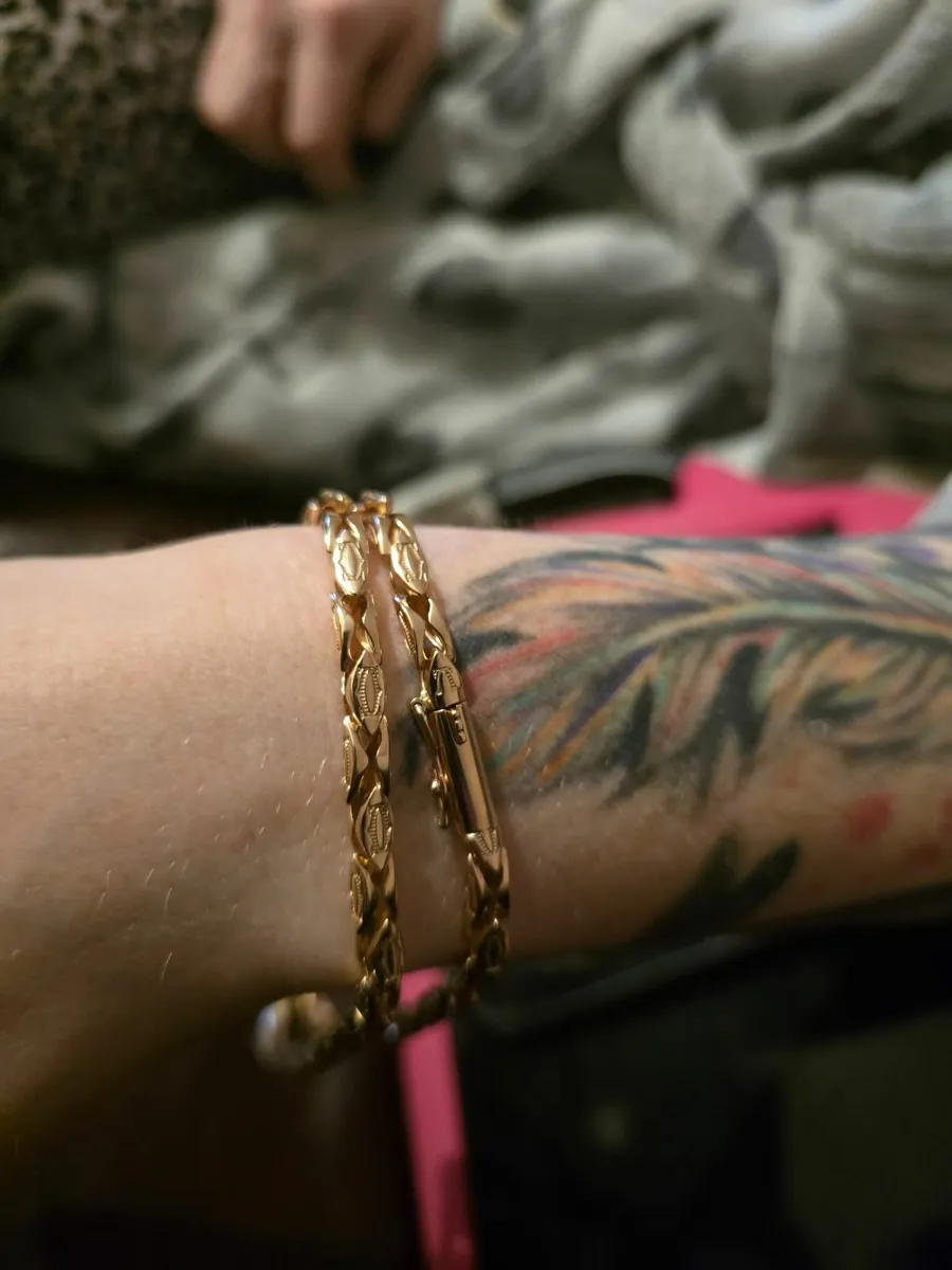 Gold 585 necklace - Image 2