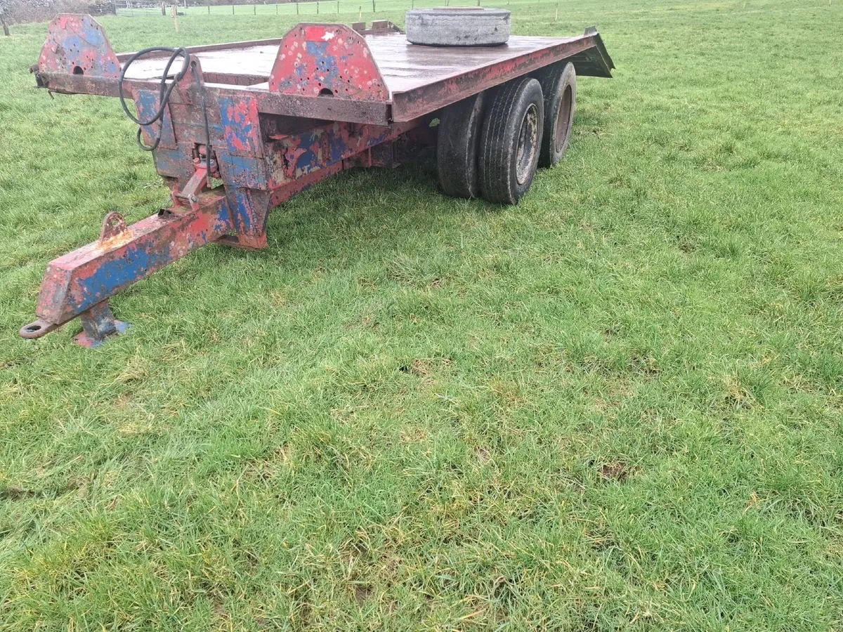 LOW LOADER DOUBLE AXIL TRAILER - Image 2