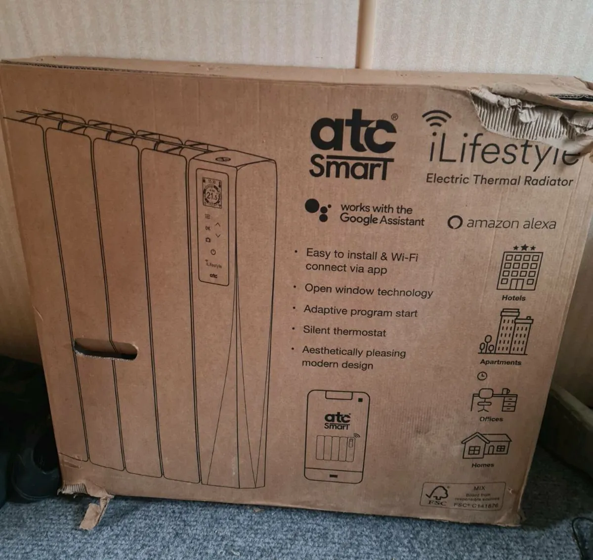 ATC 1 KW ilifestyle Electric Thermal Radiator - Image 1