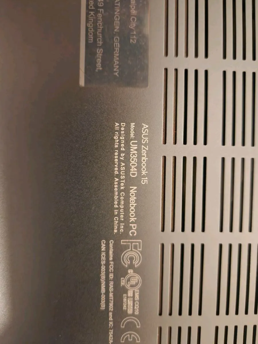 Asus Zenbook 15 - 16GB RAM, 512GB SSD, Ryzen 7 - Image 3