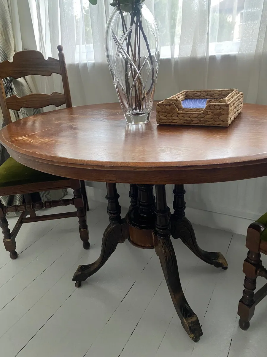 Antique Loo Table - Image 1