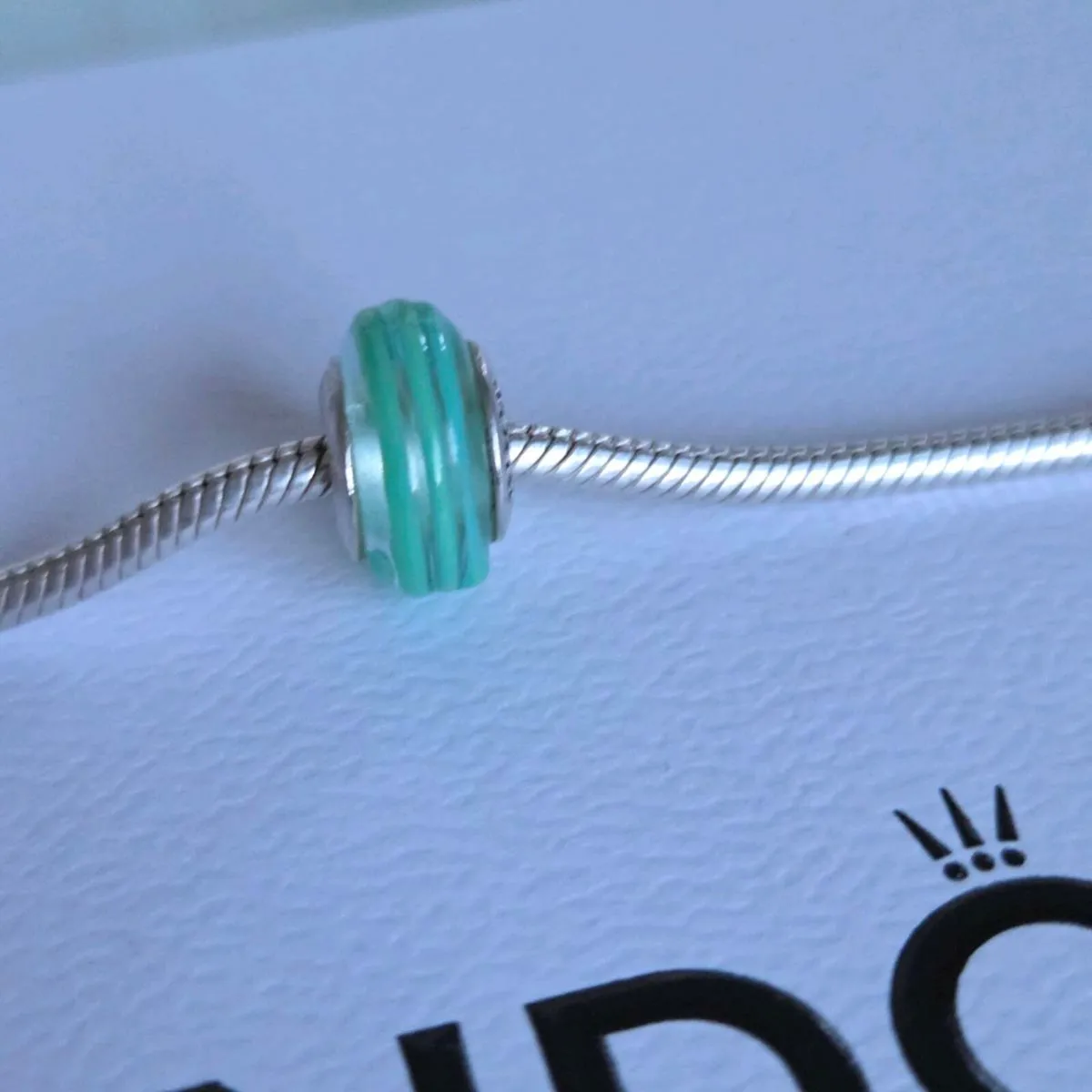 Pandora swirl murano glass charm perfect condition - Image 1