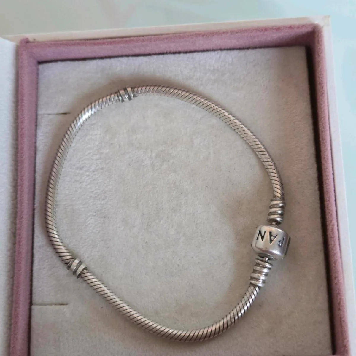 Pandora bracelet barrel clasp good condition - Image 4
