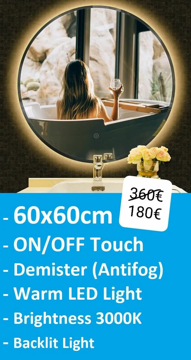 LED Bathroom Mirror - Image 2