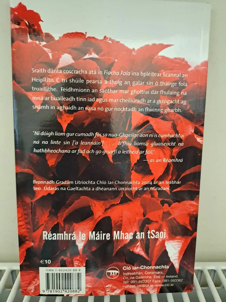 Fiacha Fola Signed 1st Ed – Celia de Fréine - Image 4