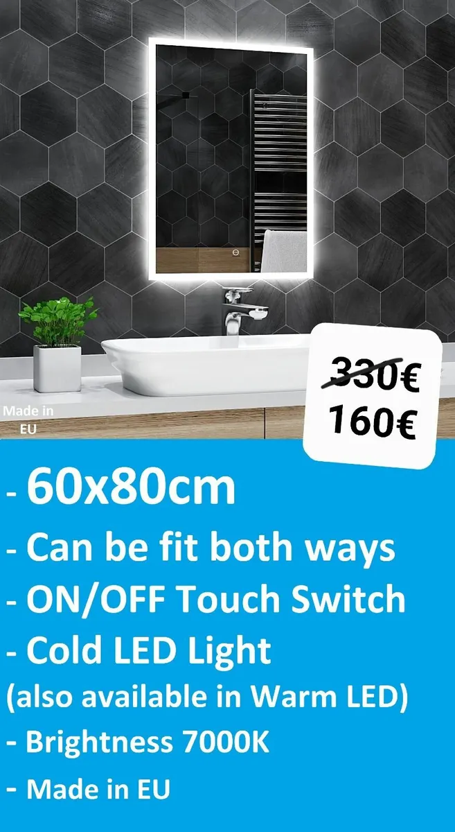 LED Bathroom Mirror - Image 2