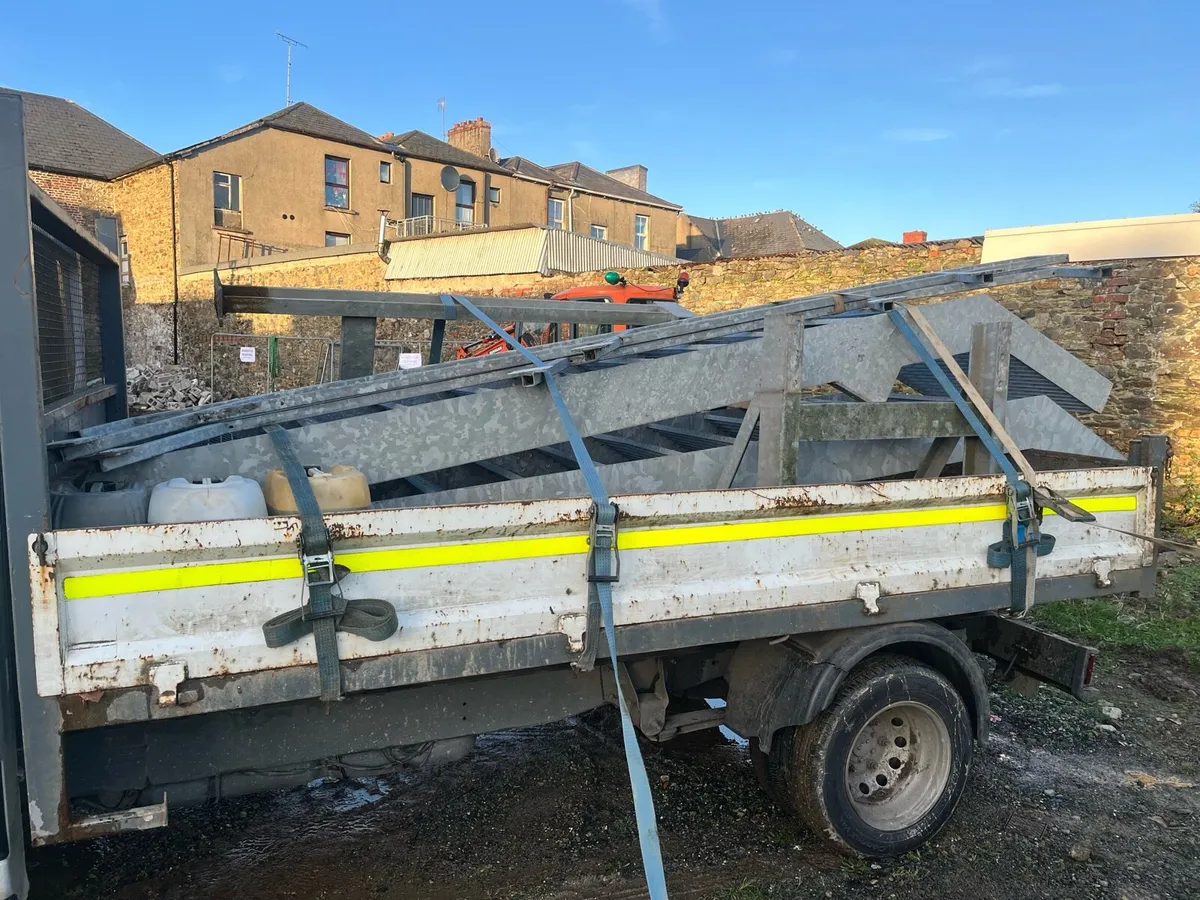 Galvanized Fire Escape Stairs - Image 2