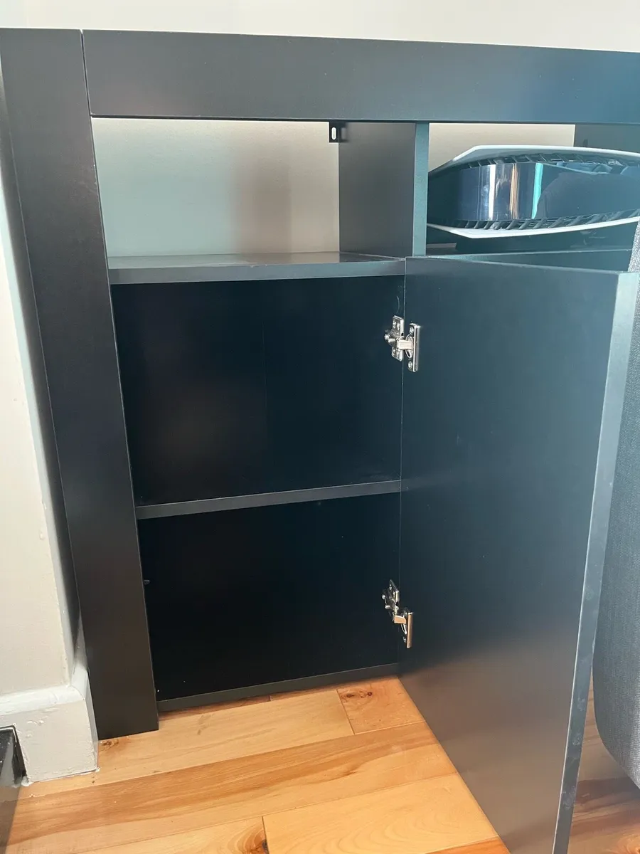 Sideboard with LED - black unit - Image 3