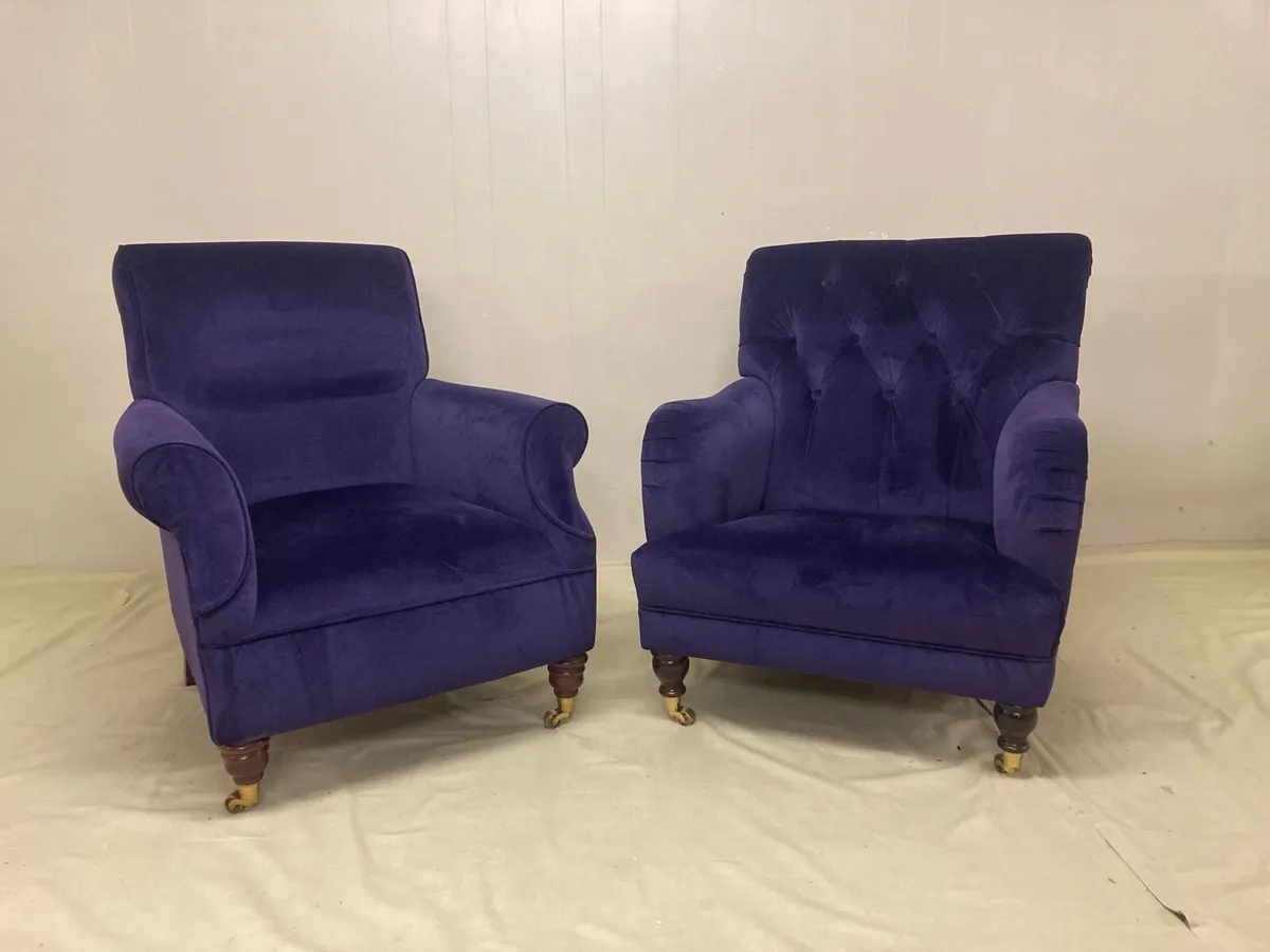 Pair of Armchairs - Image 1