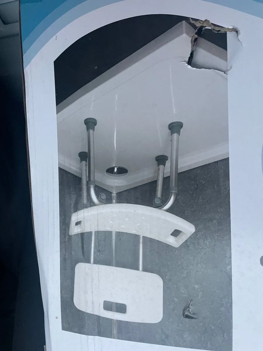 Shower Chair With Backrest - Image 3
