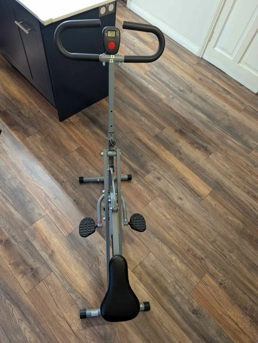 Sunny Health & Fitness Row-N-Ride Squat Assist Tra - Image 1