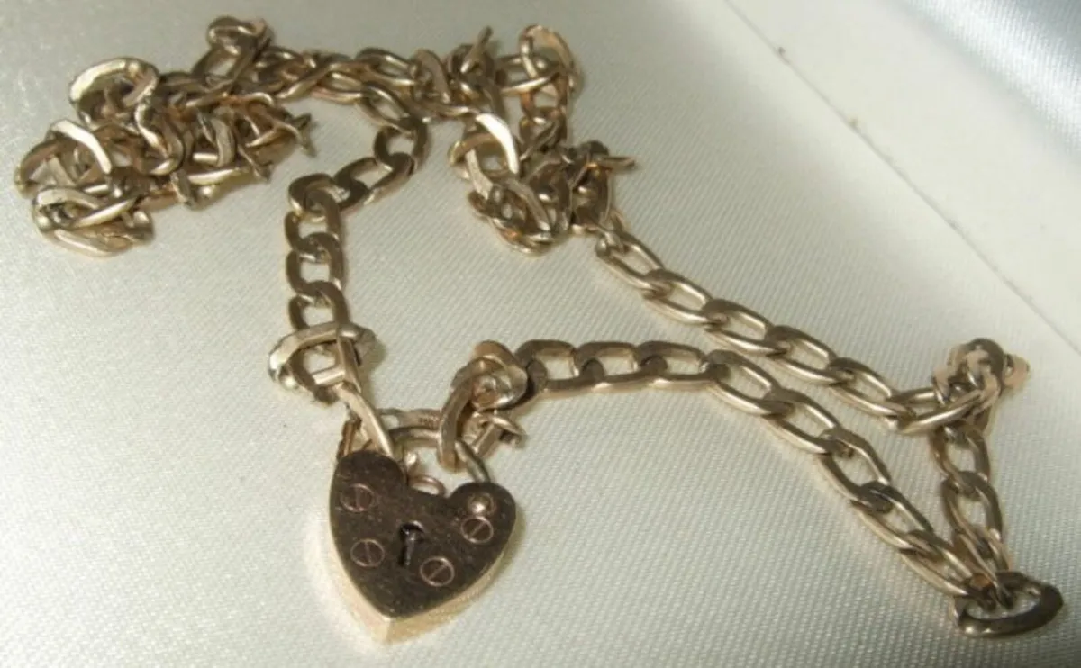 Vintage 9ct Gold 'Jailers Chain' - Image 3