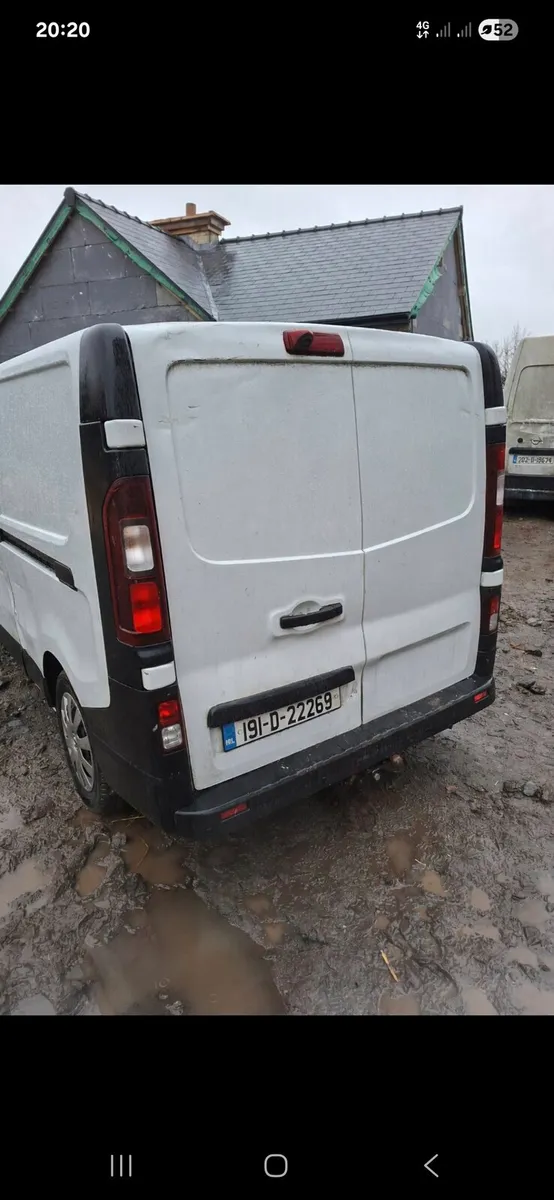 2019 Renault trafic Receipt provided No VAT - Image 2