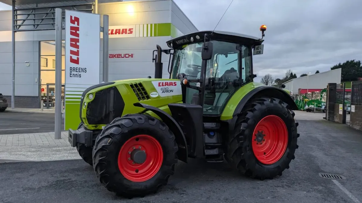 Claas Arion 630 CIS 50k Tractor - Image 1