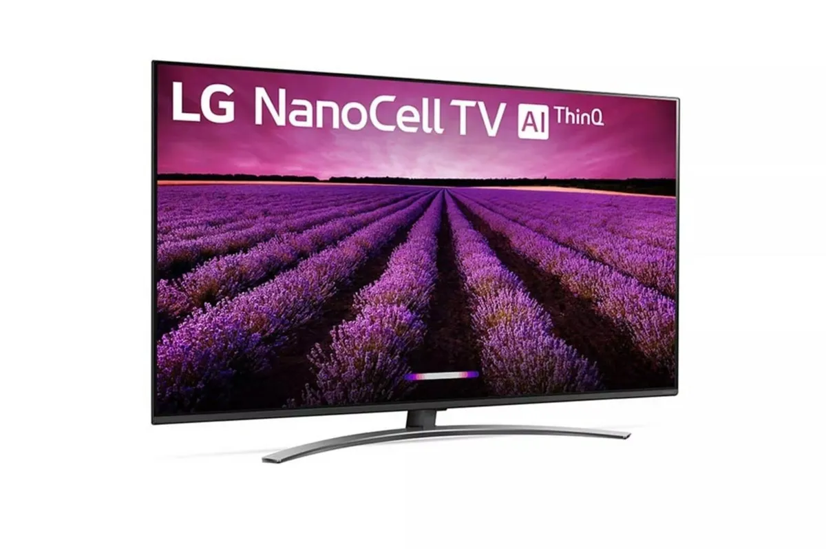 55" LG Smart Nanocell 4K UHD HDR LED, as new - Image 1