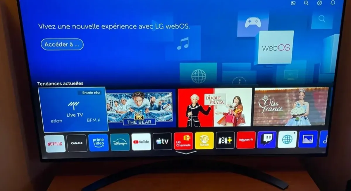 55" LG Smart Nanocell 4K UHD HDR LED, as new - Image 4