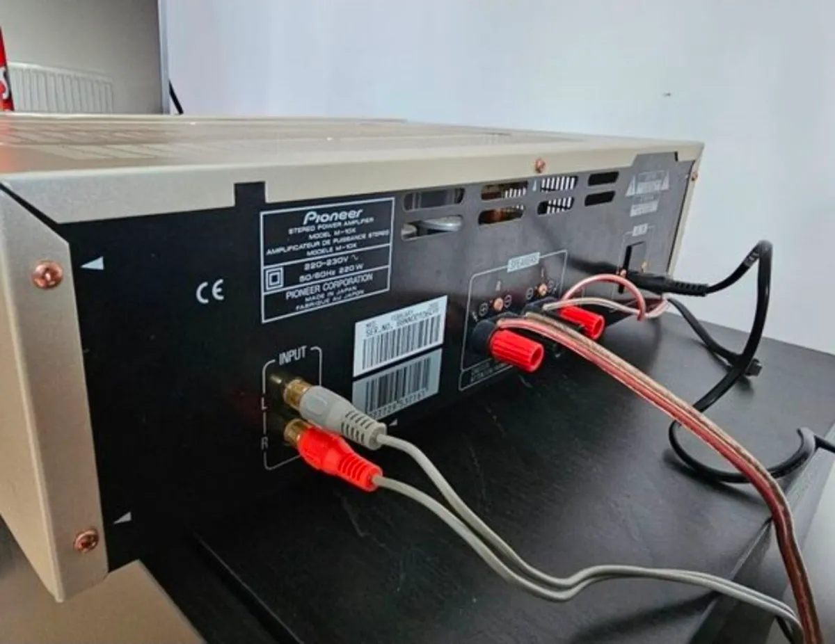 Vintage Pioneer M-10X "elite" power amplifier - Image 2