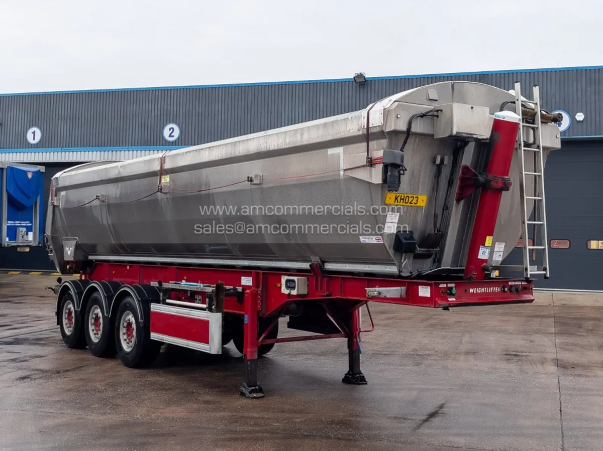 2021 WEIGHTLIFTER HALF PIPE TIPPING TRAILER - Image 1
