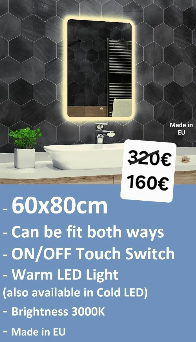 LED Bathroom Mirror - Image 2