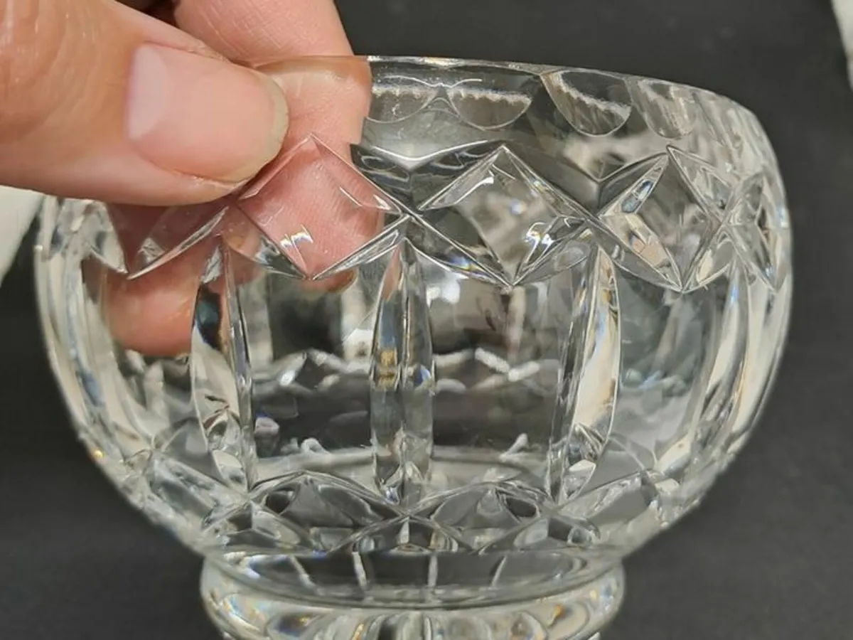 Crystal milk jug and sugar bowl - Image 4