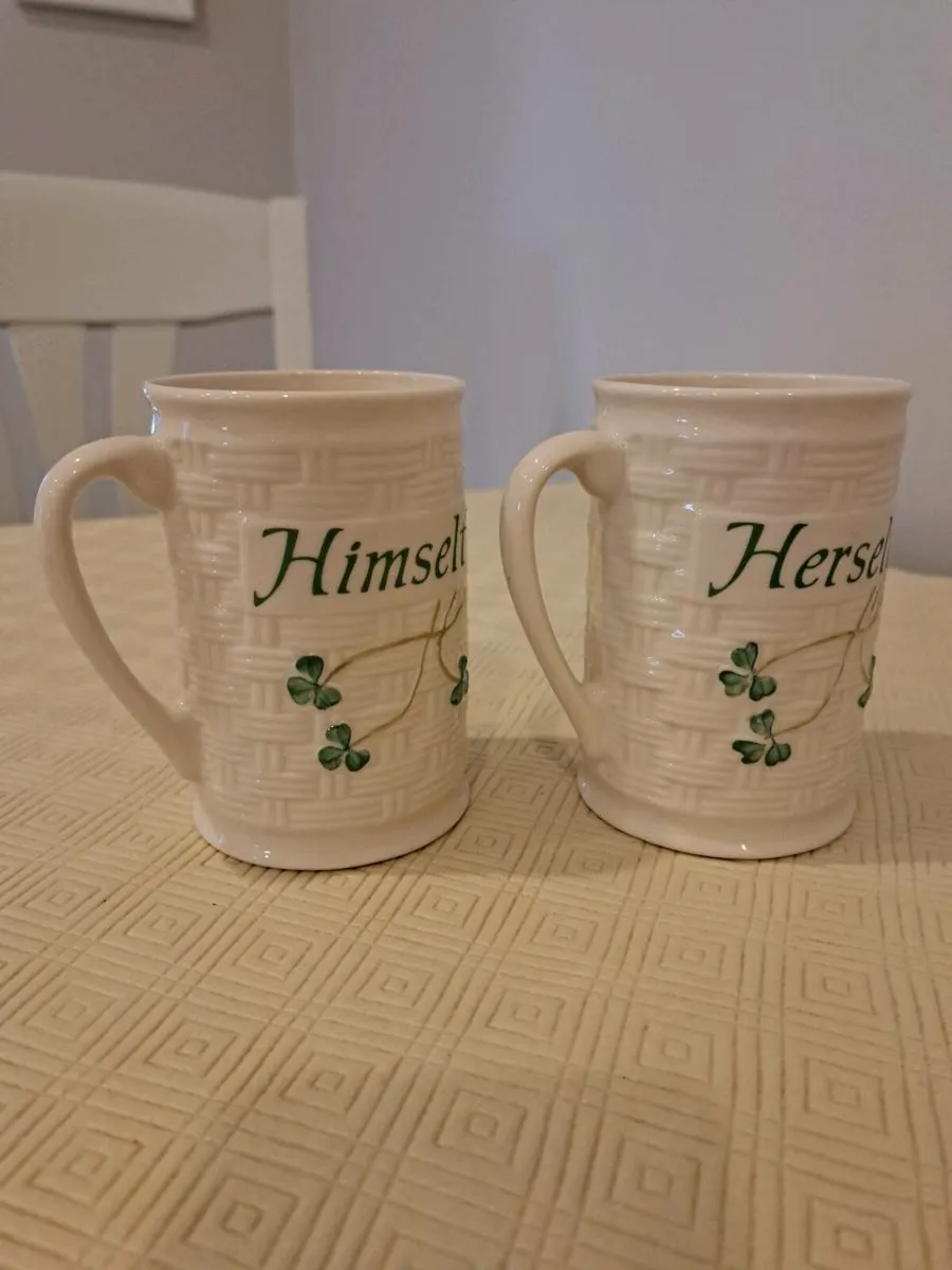 Belleek China Mugs - Image 2