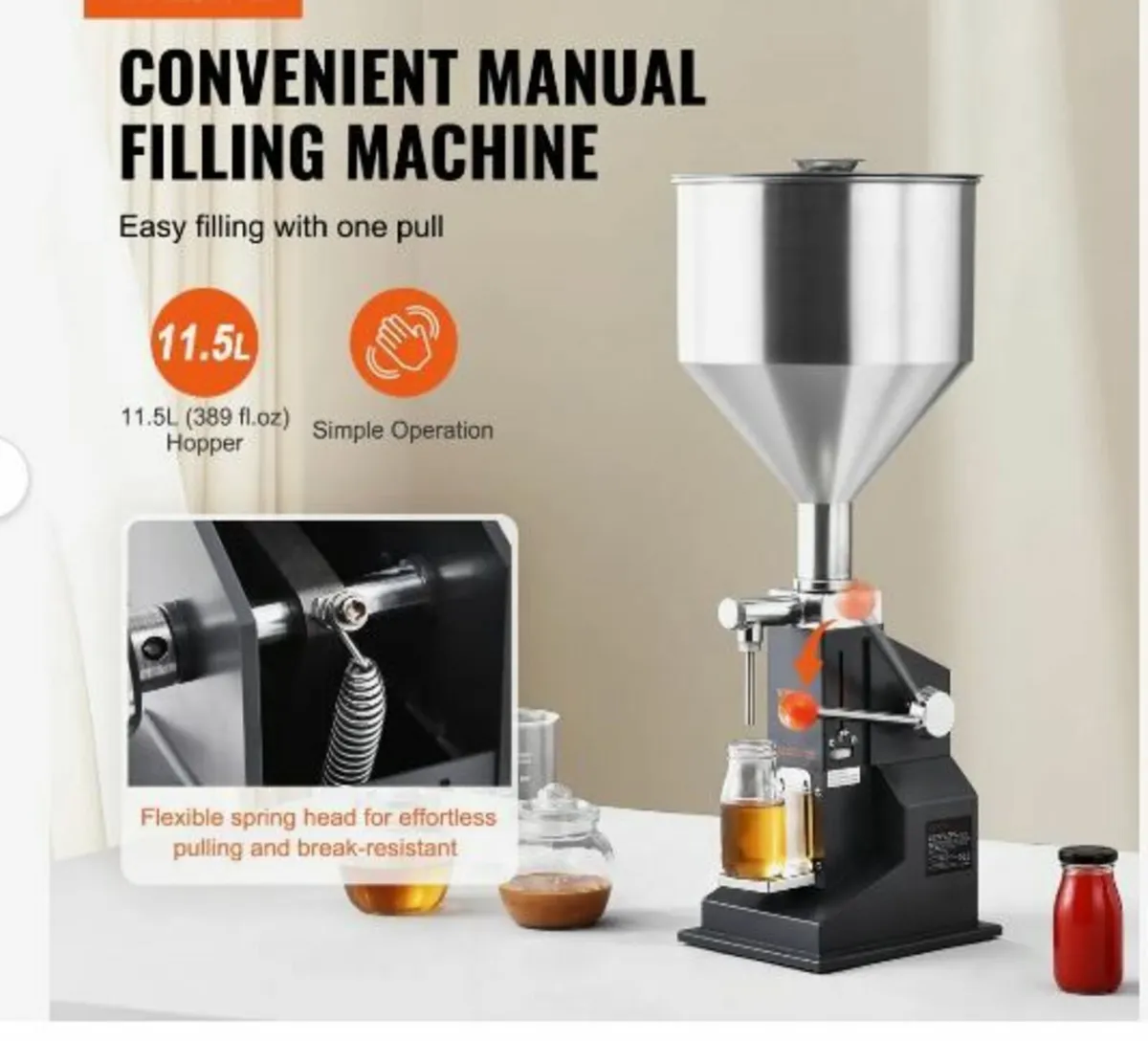 Manual Paste Liquid Filling Machine - Image 1