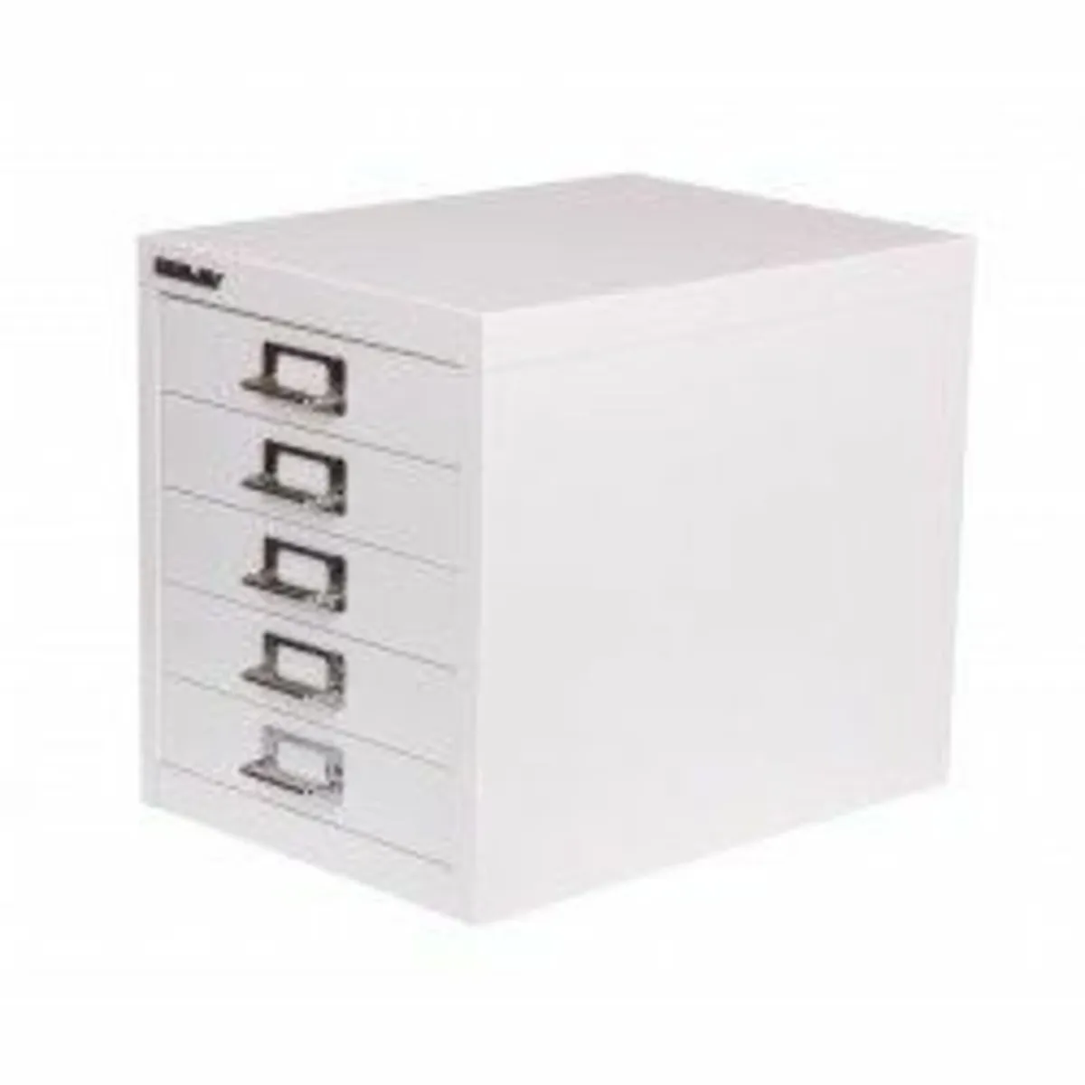 Desktop Cabinet 5 Drawer H325xW279xD380mm Steel - - Image 2