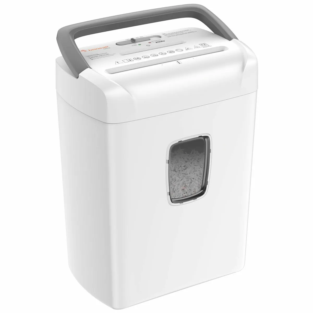 12-Sheet Cross-Cut Shredder with CD Credit Card - Image 1