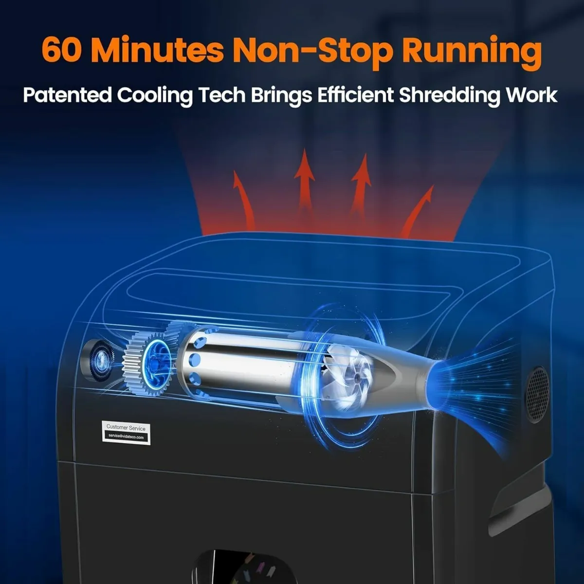 Mirco-Cut Paper Shredder Heavy Duty 18-Sheet - Image 2