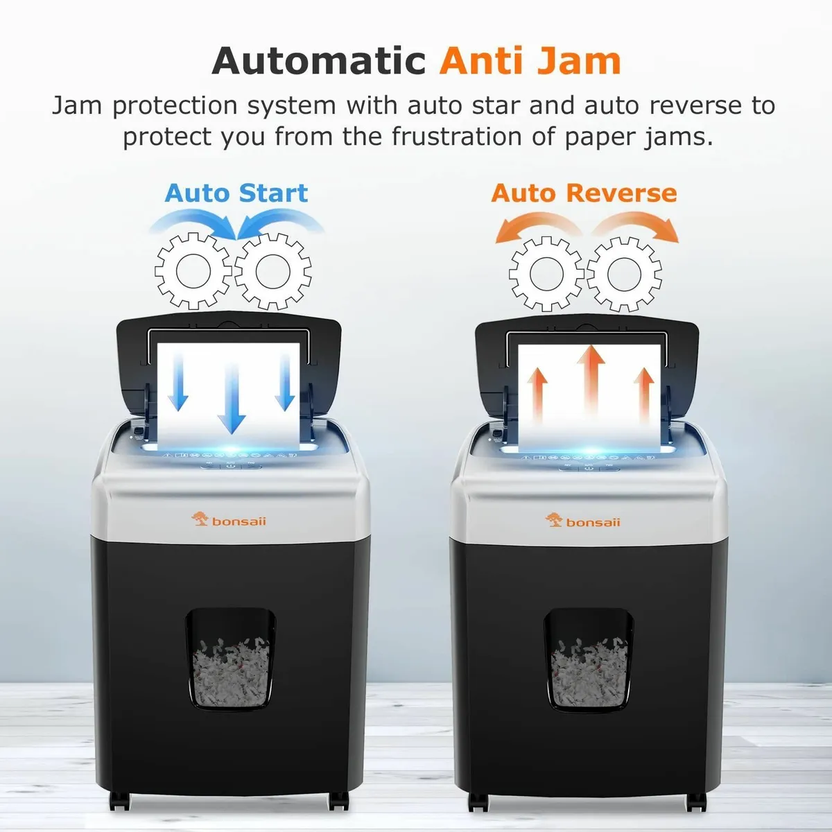 110-Sheet Auto Feed Office Paper Shredder 30 Mins - Image 4