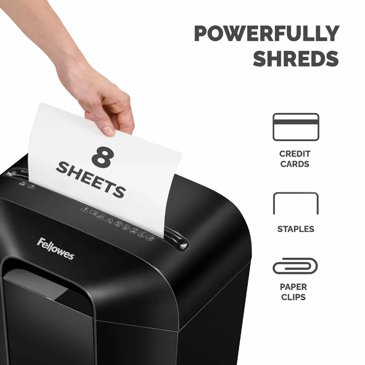 Powershred Lx41 Mini Cut Shredder 4403101 - Image 3