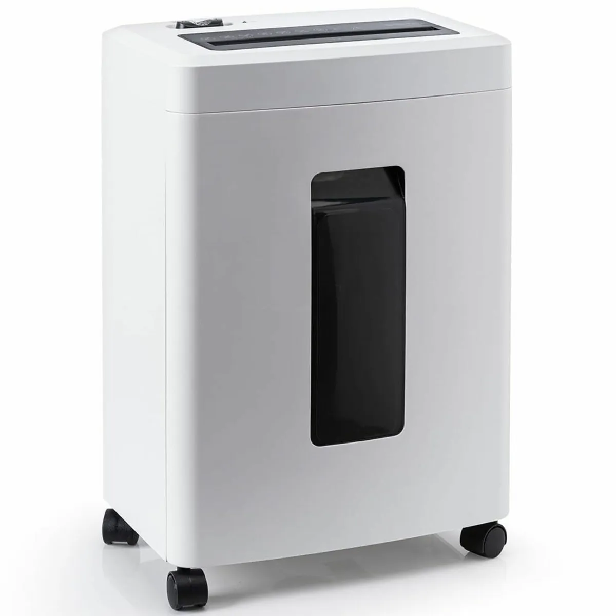 Heavy Duty Paper Shredder: 10-Sheet P-5 Micro Cut - Image 1