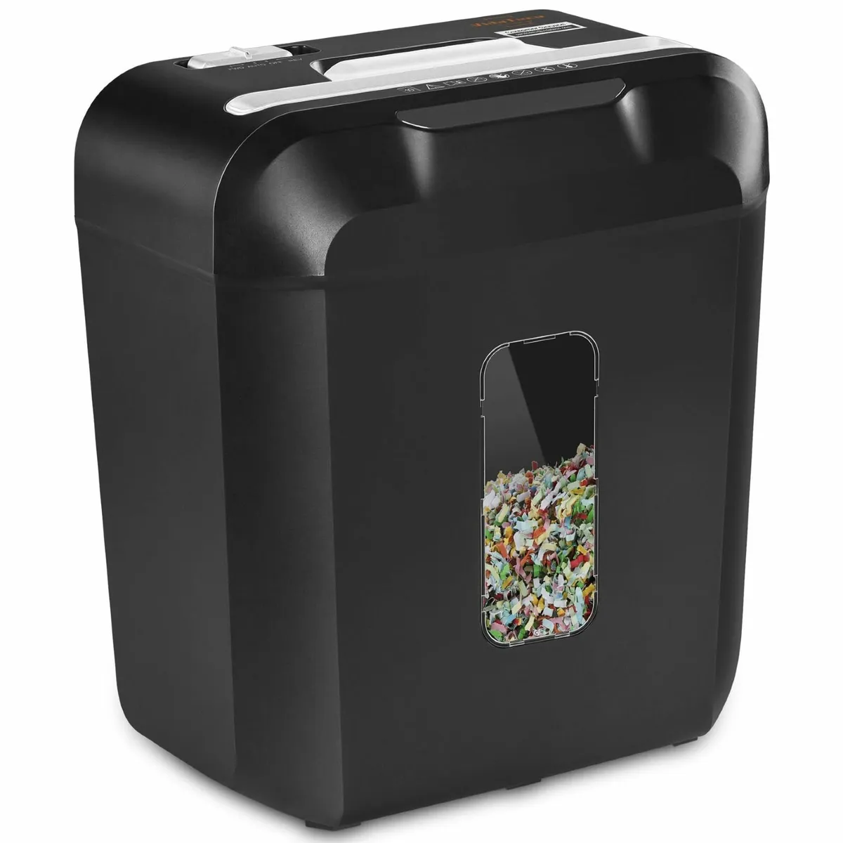 10-Sheet Home Shredder Cross-Cut Paper Shreds - Image 1