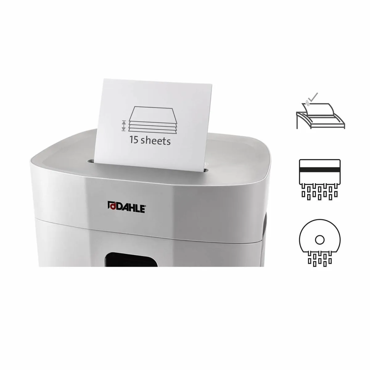 PaperSAFE PS 380 Document Shredder (15 Sheets - Image 4