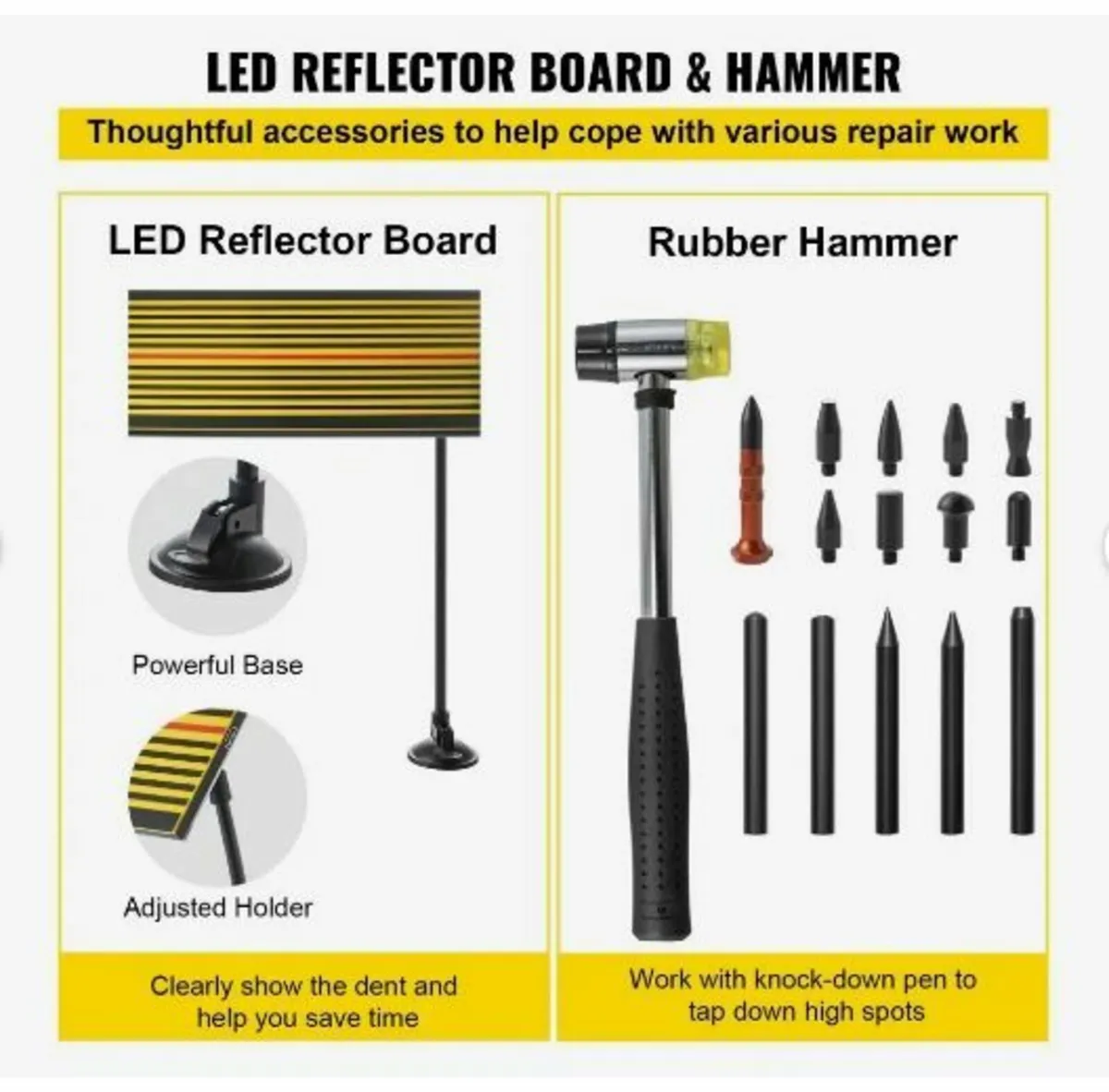 Dent Removal Tool, 89 Pcs Paintless Dent Repair - Image 4