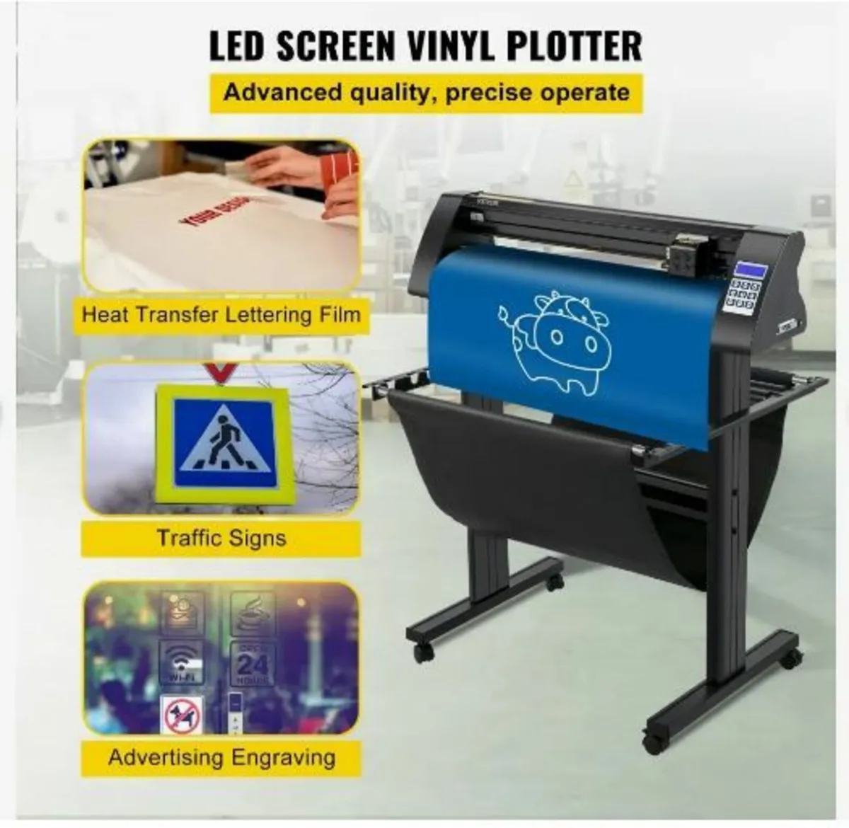 Vinyl Cutter, 720mm Vinyl Plotter - Image 2