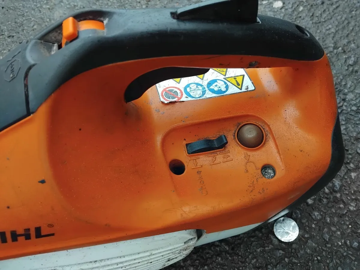 2021 sthil TS 410 consaw running well priced - Image 2