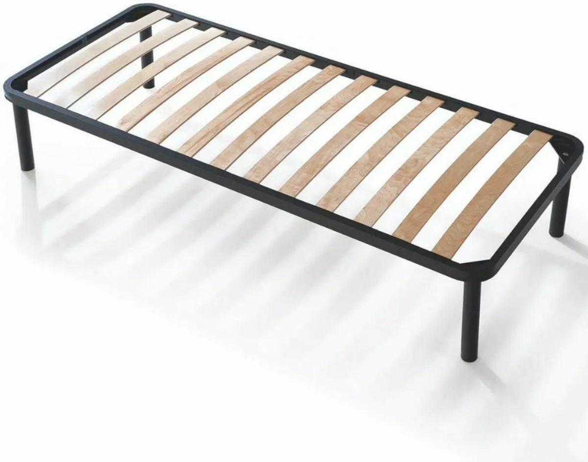 EVERGREENWEB - Single Bed Base 90x180 cm with - Image 1