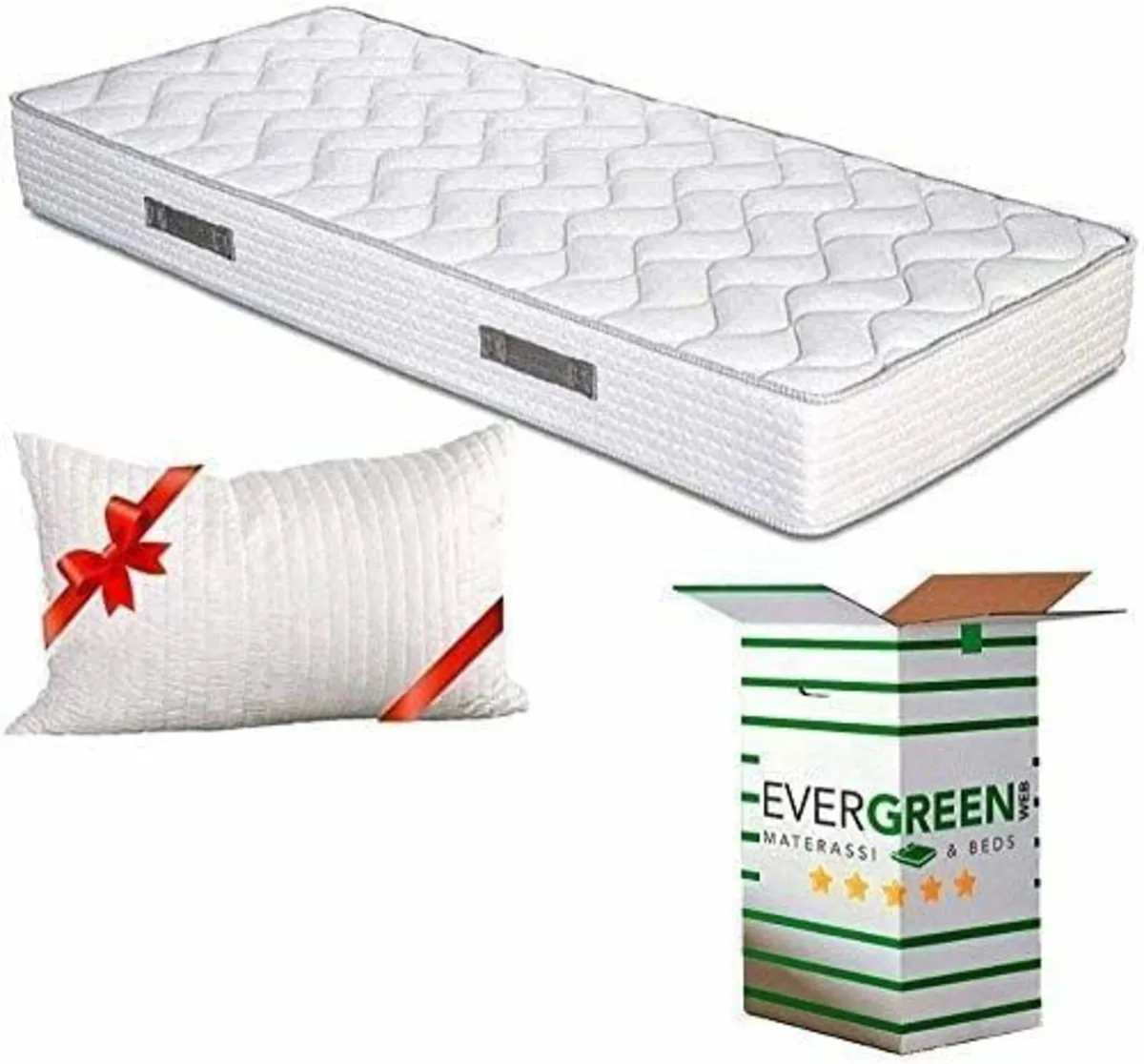 EVERGREENWEB - Single Mattress 90x180 cm in - Image 1