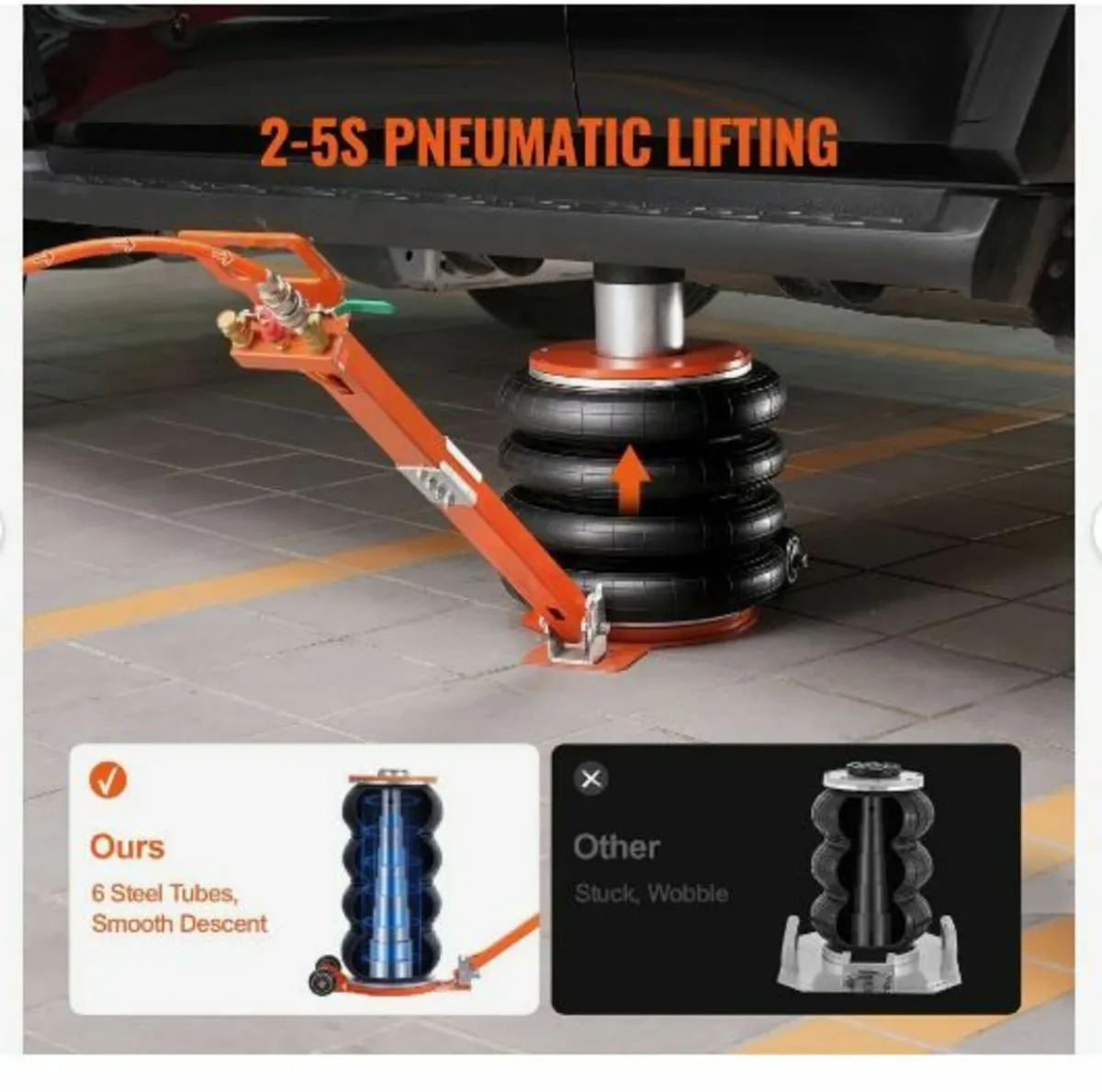 Air Jack, 6 Ton/13000 lbs - Image 4