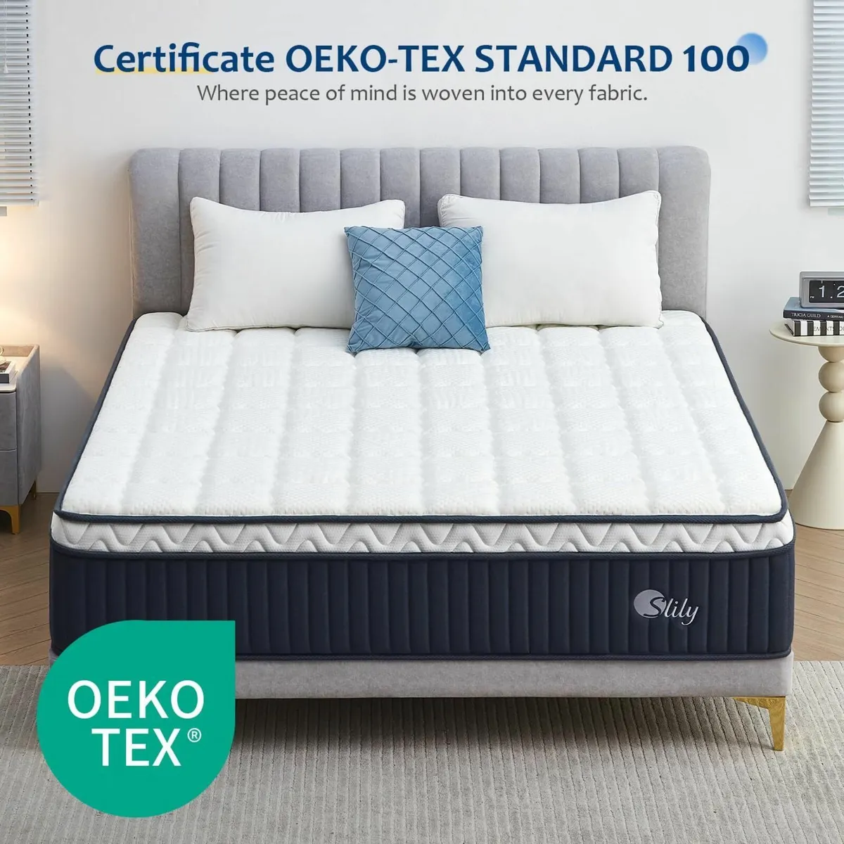 12 Inch Double Mattresses for Back Pain 4ft 6 - Image 2