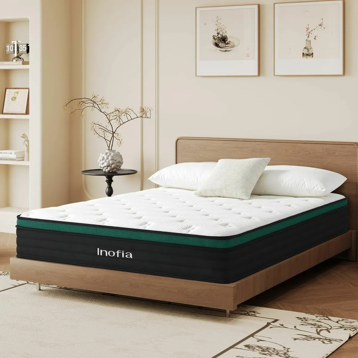 Double Mattresses 4FT6 10.6 Inch Hybrid Mattress - Image 2