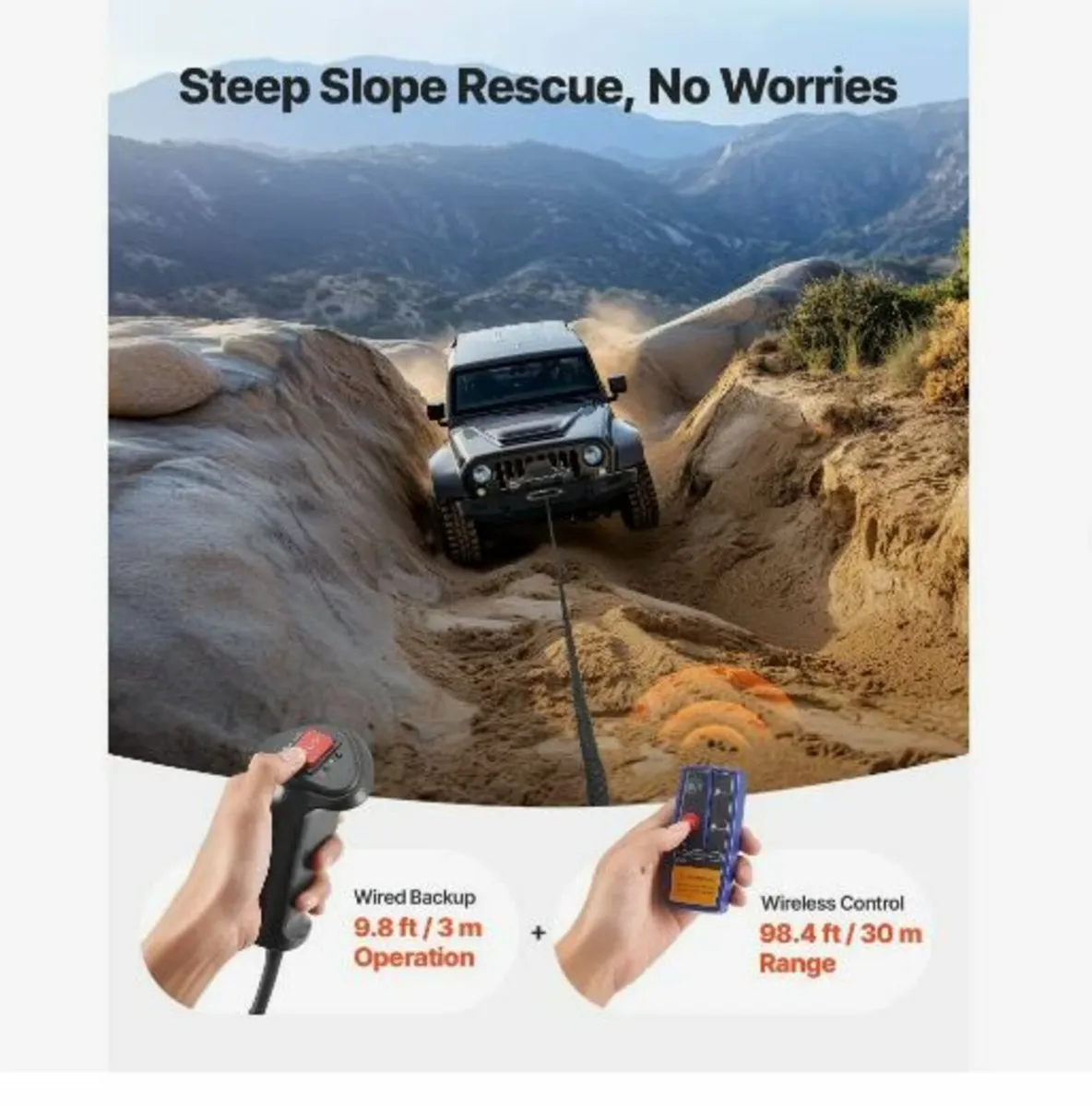 Electric Winch, 6100 kg Load Capacity - Image 4