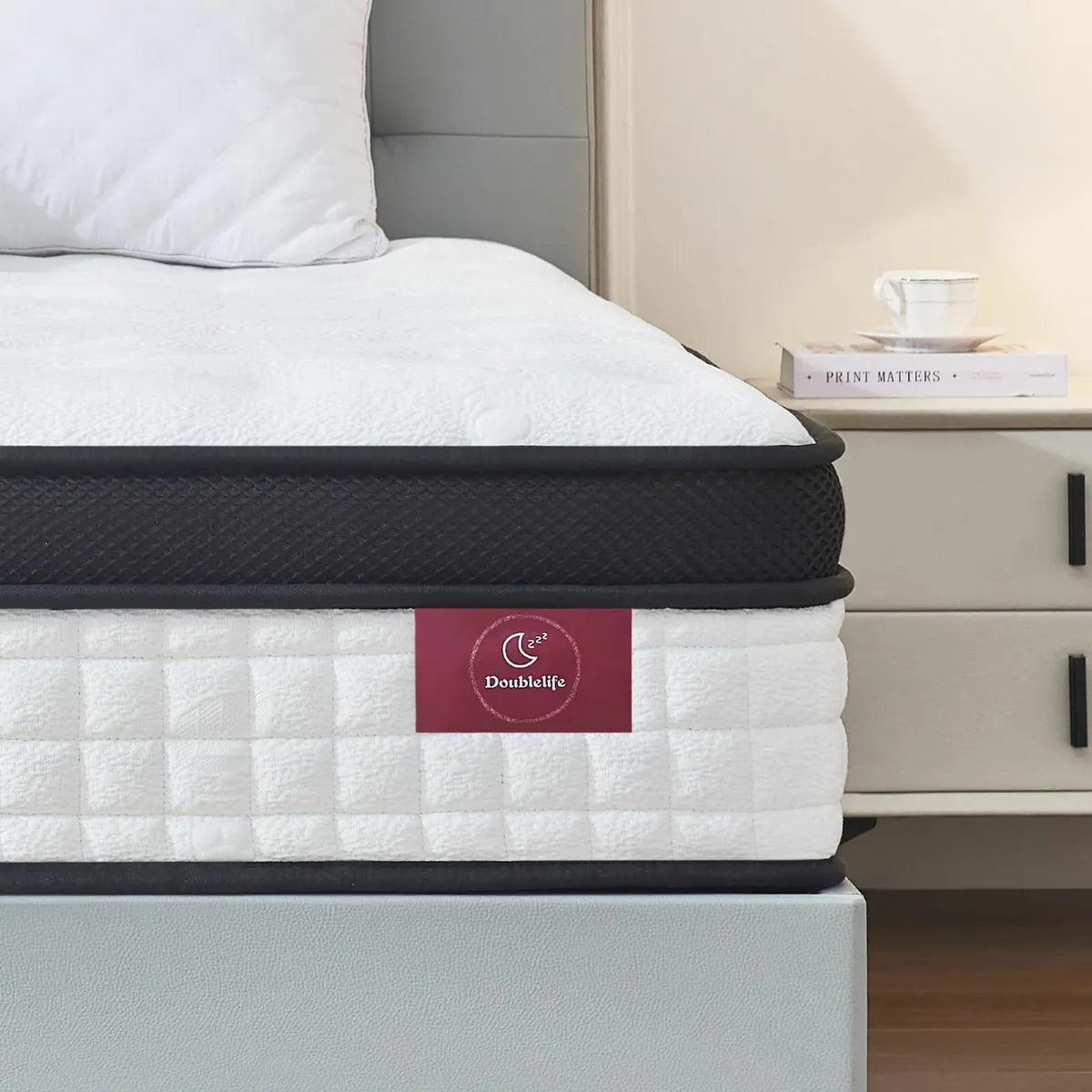 Double Mattress 4FT6 11 Inch Extra Thick Gel - Image 1