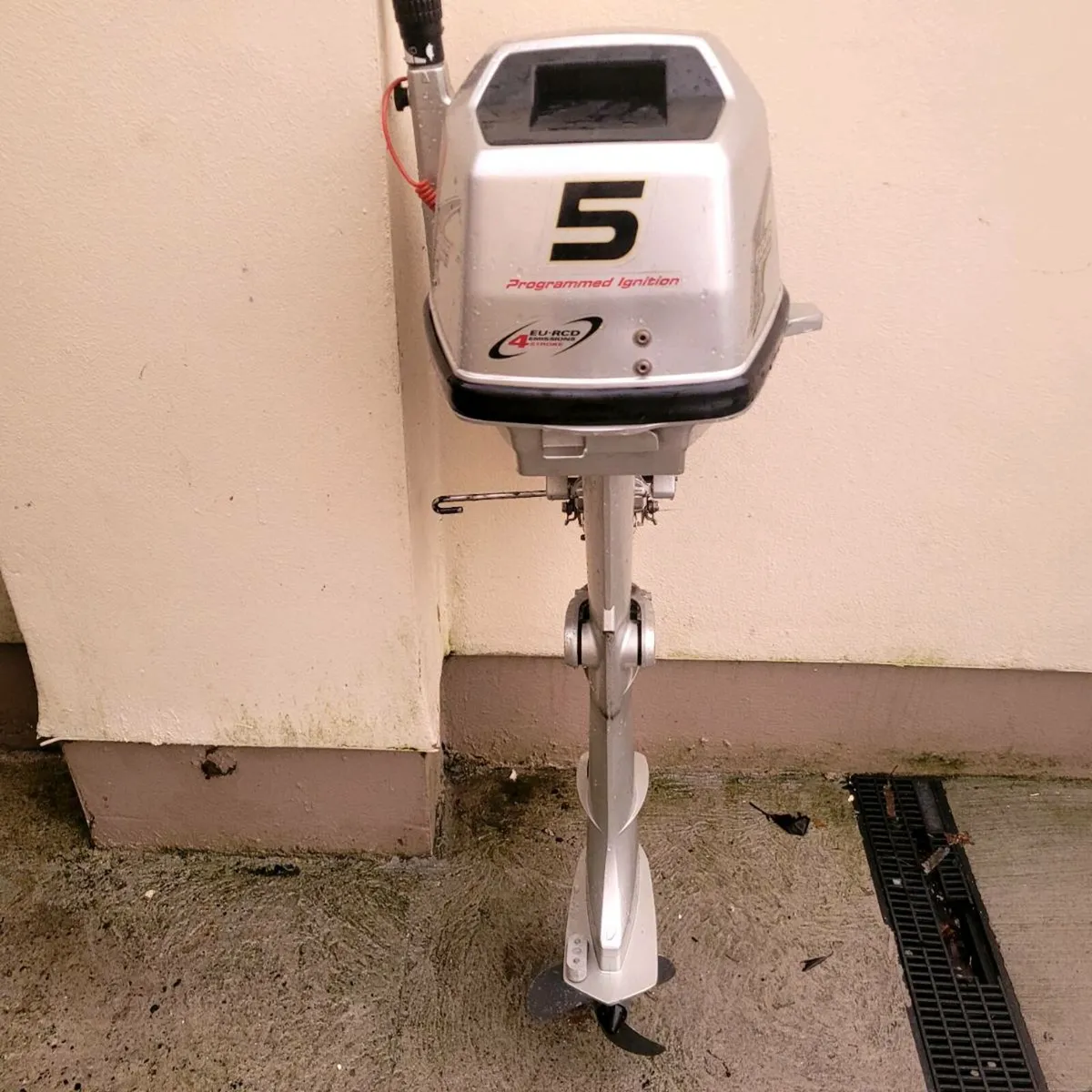 Honda 5hp 4stroke longshaft as new - Image 3