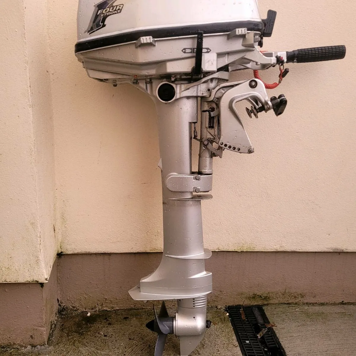 Honda 5hp 4stroke longshaft as new - Image 4